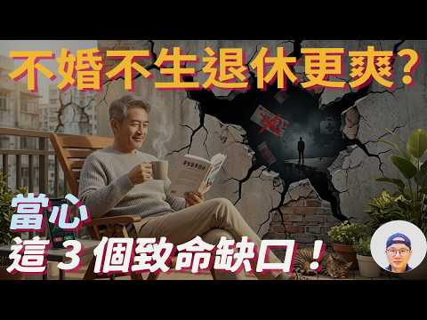 單身紅利是假象？沒小孩的退休生活，其實更貴！